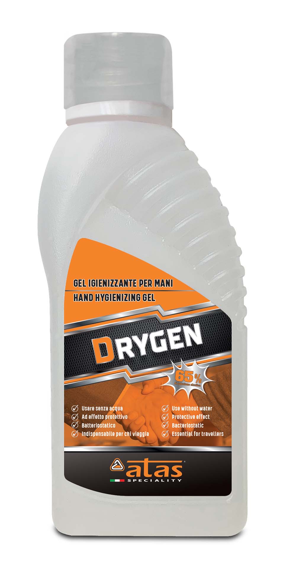 TRAY DRYGEN GEL IGIENIZZANTE PER MANI  - FL 250 ML